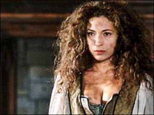 Keeley Hawes as Moll Flanders in the 1996 television adaptation 